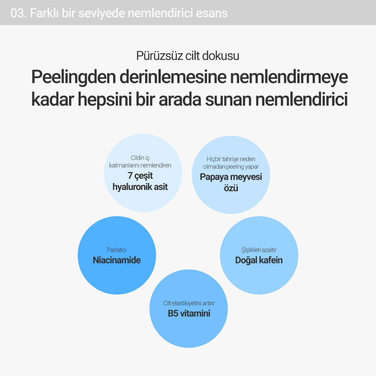 Rovectin - Aqua Hyaluronic Essence (7 Farklı Hyaluronik Asitli Papaya Enzimli Pantenollü Nem Bariyeri Esansı) 180