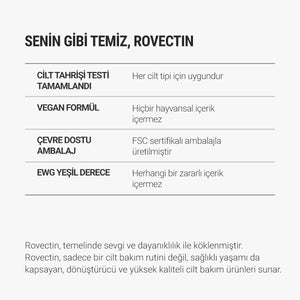 Rovectin - Calming Lotus Toner 200ml (Hyaluronik Asit, Lotus ve Aquaxyl içeren Derinden Nemlendiren Tonik) 200ml