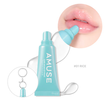 Amuse - Care Tint Balm Keyring (8 Çeşit Peptitli Kırışıklık Önleyici Besleyici Anahtarlıklı Lip Balm) 6g