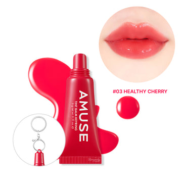 Amuse - Care Tint Balm Keyring (8 Çeşit Peptitli Kırışıklık Önleyici Besleyici Anahtarlıklı Lip Balm) 6g