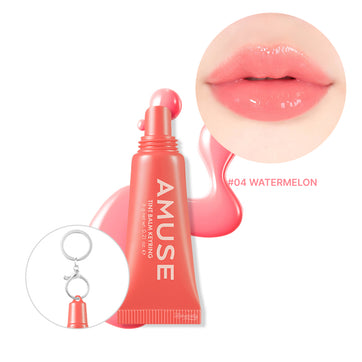 Amuse - Care Tint Balm Keyring (8 Çeşit Peptitli Kırışıklık Önleyici Besleyici Anahtarlıklı Lip Balm) 6g