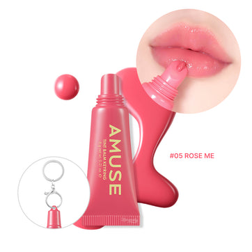 Amuse - Care Tint Balm Keyring (8 Çeşit Peptitli Kırışıklık Önleyici Besleyici Anahtarlıklı Lip Balm) 6g