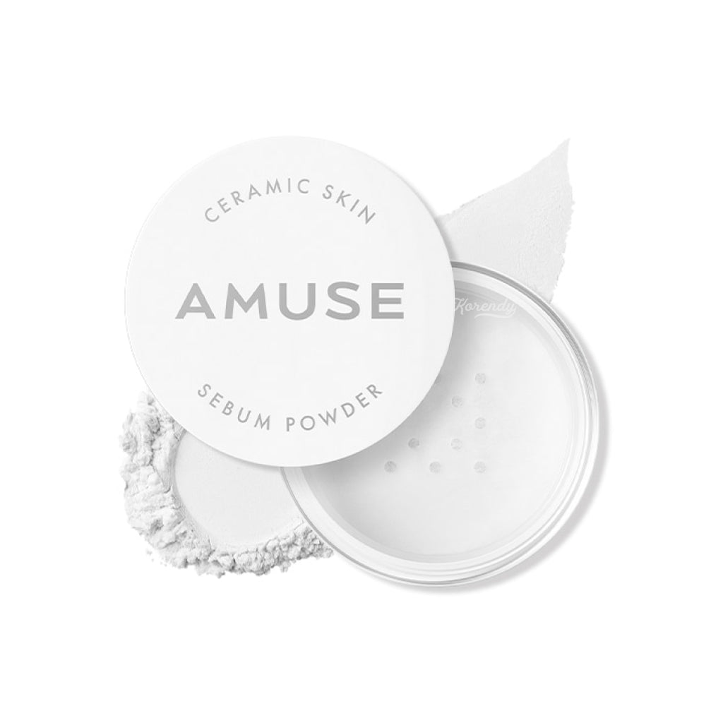 Amuse - Ceramic Skin Sebum Powder (Aşırı Sebum Giderici Porselen Görünüm Veren Pudra) 5g