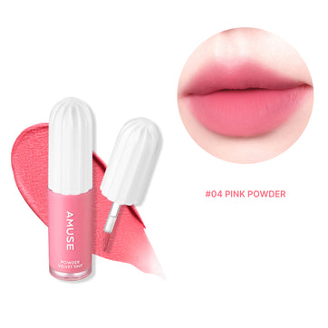 Amuse - Powder Velvet Tint (12 Saate Kadar Kalıcı Yüksek Pigmentli Kadifemsi Dokulu Pantenollü Tint) 3.3gr