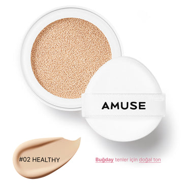 Amuse - (İÇ YEDEK REFILL) Ceramic Skin Perfector SPF 40 PA++ (Seramid ve Peptitli Porselen Cilt Cushion) 15gr (Aynasız ve kapaklıdır)