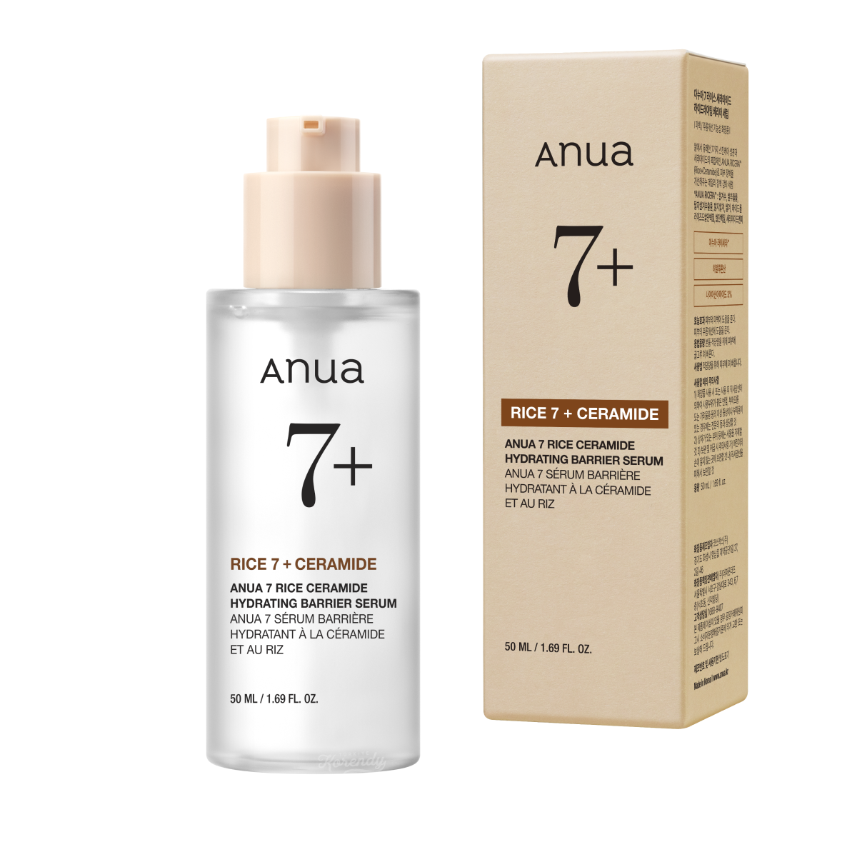 Anua - 7 Rice Ceramide Hydrating Barrier Serum (7 Çeşit Pirinçli Leke ve Gözenek Karşıtı Bariyer Serumu) 50ml