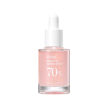 Anua - Peach 70% Niacinamide Serum (Leke ve Geniş Gözenek Karşıtı Parlatıcı Şeftali Özlü Serum) 30ml