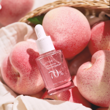 Anua - Peach 70% Niacinamide Serum (Leke ve Geniş Gözenek Karşıtı Parlatıcı Şeftali Özlü Serum) 30ml