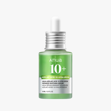 Anua - Azelaic Acid 10 Hyaluron Redness Soothing Serum (Kuruluk Kaynaklı Kızarıklığı Giderici 7 Çeşit Cica Özlü Serum) 30ml