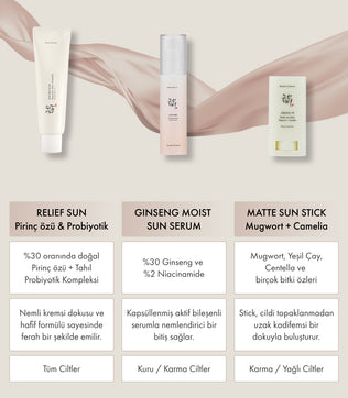 Beauty of Joseon - Matte Sun Stick: Mugwort + Camelia SPF 50+ PA++++ (Mat Bitişli Yüksek UV Korumalı Güneş Filtresi) 18g