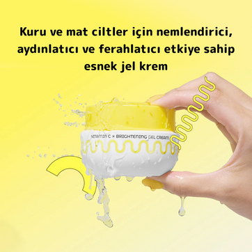 Commonlabs - Vitamin C Brightening GEL CREAM (C Vitaminli ve Meyve Özlü Jel Krem) 50gr