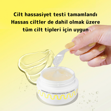 Commonlabs - Vitamin C Brightening GEL CREAM (C Vitaminli ve Meyve Özlü Jel Krem) 50gr