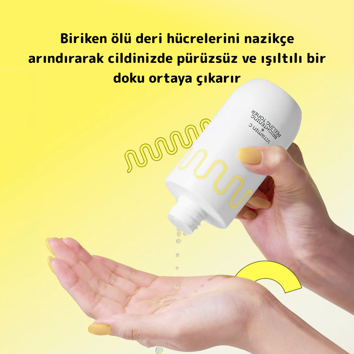 Commonlabs - Vitamin C Brightening PEELING TONER (C Vitaminli ve Meyve Özlü Peeling Tonik) 200ml (%40 Tanıtım İndirimli)