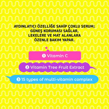 Commonlabs - Vitamin C Brightening SUN SERUM (UVA ve UVB Karşıtı C Vitaminli Güneş Kremi) 51ml