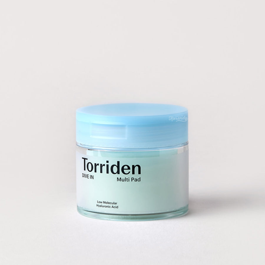 Torriden - DIVE-IN Low Molecular Hyaluronic Acid Multi Pad 80li (5 Tip Mikro Hyaluronik Asitli Arındırıcı Nemlendirici Ped Maske) 145ml