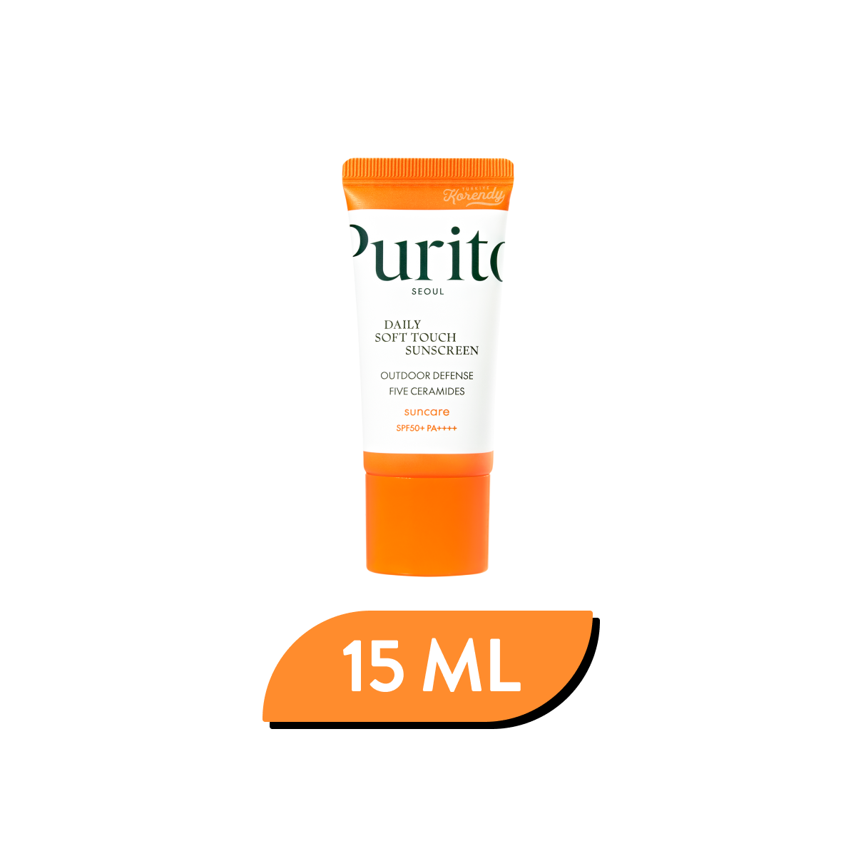 Purito - Daily Soft Touch Sunscreen SPF50+ PA++++ (Nemlendirici ve Bariyer Koruyucu Seramidli Güneş Kremi) (%20 Tanıtım indirimli)