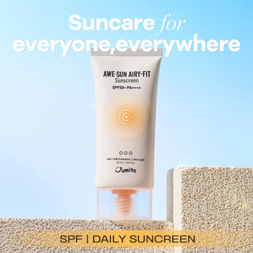 Jumiso - AWE⋅SUN AIRY-FIT Sunscreen SPF50+ PA++++ (Bambu ve Niasinamidli ULTRA hafif Leke Karşıtı Güneş Kremi) 50ml