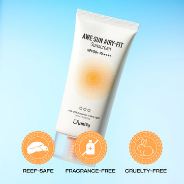 Jumiso - AWE⋅SUN AIRY-FIT Sunscreen SPF50+ PA++++ (Bambu ve Niasinamidli ULTRA hafif Leke Karşıtı Güneş Kremi) 50ml