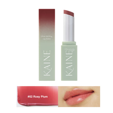 Kaine - Glow Melting Lip Balm (Parlaklık Verici Bariyer Koruyucu Skualenli Vegan Dudak Balmı) 3.7gr