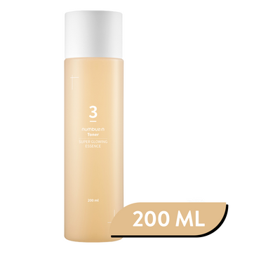 Numbuzin - No.3 Super Glowing Essence Toner (Parlatıcı Besleyici Fermente Özlü Esans Tonik)