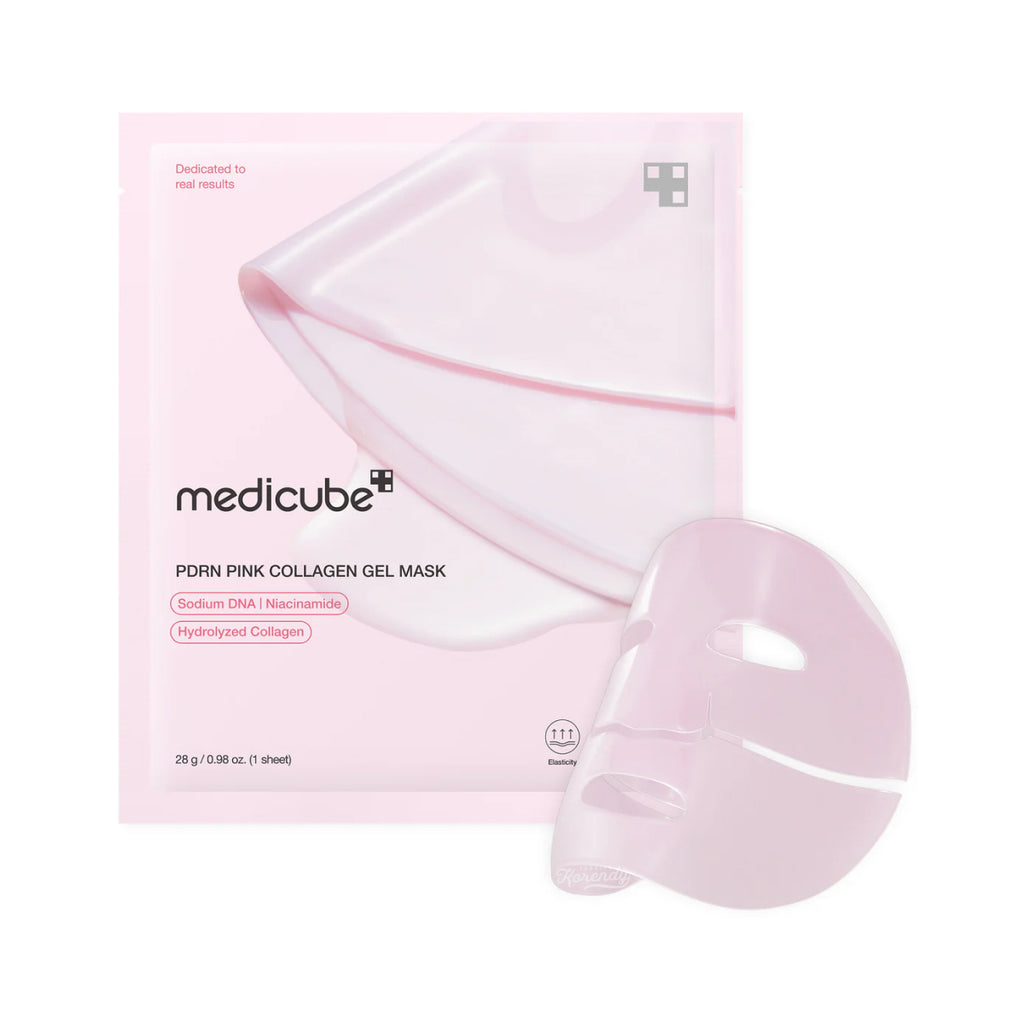 Medicube - PDRN Pink Collagen Gel Mask (48 Saat Boyunca Elastikiyet Koruyucu ve Besleyici Kolajenli Jel Maske) 28gr