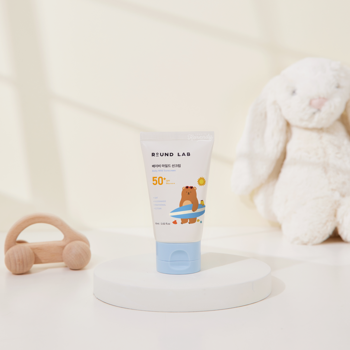 Round Lab - Baby Mild Sunscreen SPF50+ PA++++ (Bariyer Koruyucu ve Nemlendirici 5 Çeşit Seramidli Güneş Kremi) 60ml