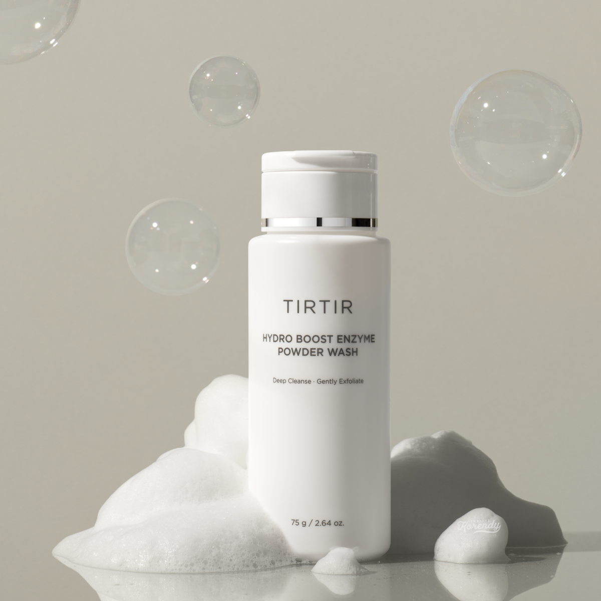 TIRTIR - Hydro Boost Enzyme Powder Wash (Siyah Nokta ve Geniş Gözenek Önleyici Enzimli ve Asitli Yıkama Tozu) 75g