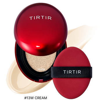 TIRTIR - Mask Fit RED Cushion (72 Saat Kalıcı Kusursuz Kapatıcı Saten Bitişli Cushion Fondöten) 18g