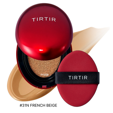 TIRTIR - Mask Fit RED Cushion (72 Saat Kalıcı Kusursuz Kapatıcı Saten Bitişli Cushion Fondöten) 18g