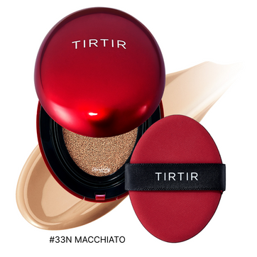 TIRTIR - Mask Fit RED Cushion (72 Saat Kalıcı Kusursuz Kapatıcı Saten Bitişli Cushion Fondöten) 18g