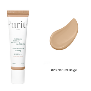 Purito - Wonder Releaf Centella BB Cream SPF30 PA+++ (Yüksek Örtücü Besleyici Centella Özlü BB Krem) 30ml (%30 Tanıtım indirimli)