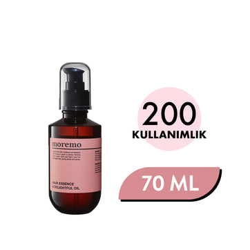 Moremo - Hair Essence Delightful Oil - Koruyucu Onarıcı Ağırlık Yapmayan Saç Yağı