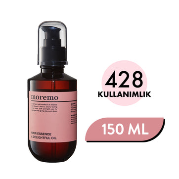 Moremo - Hair Essence Delightful Oil - Koruyucu Onarıcı Ağırlık Yapmayan Saç Yağı